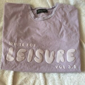 White Fox Boutique Oversized Tee